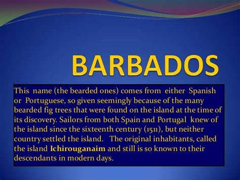 Barbados Essential Facts