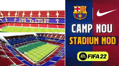 Camp Nou Stadium Mod For FIFA 22 YouTube