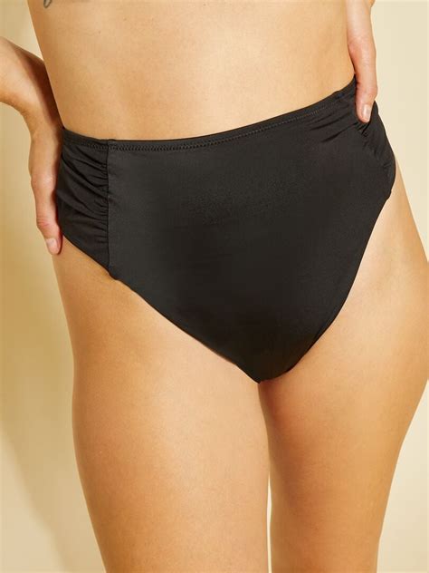 Braguita brasileña de bikini de talle alto Negro Kiabi 8 00