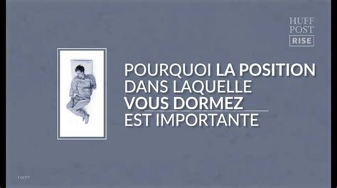 Pourquoi La Position Dans Laquelle Vous Dormez A De L Importance YouTube