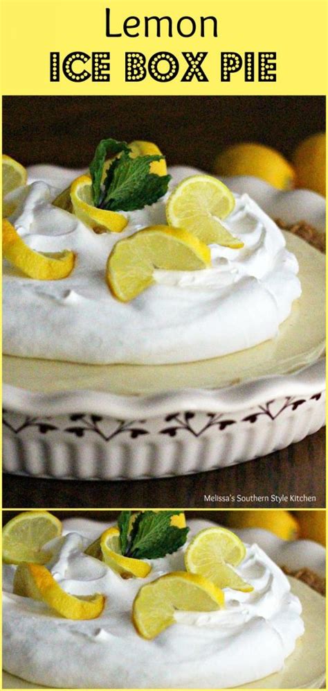 Lemon Ice Box Pie