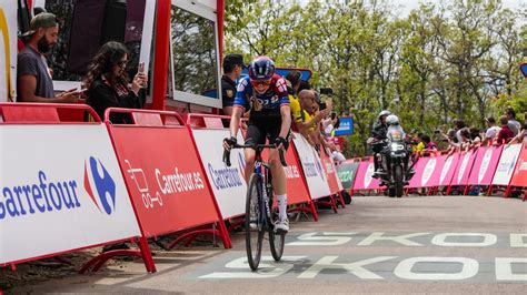 Cyclisme F Minin Fdj Suez Dans Le Bon Tempo Sur La Vuelta Avec Evita