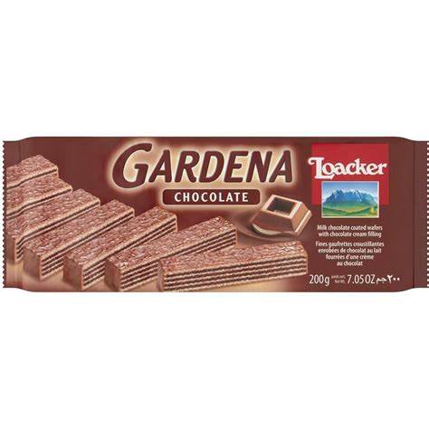 Loacker Gardena Milk Chocolate Coated Wafers Biscuits 200g