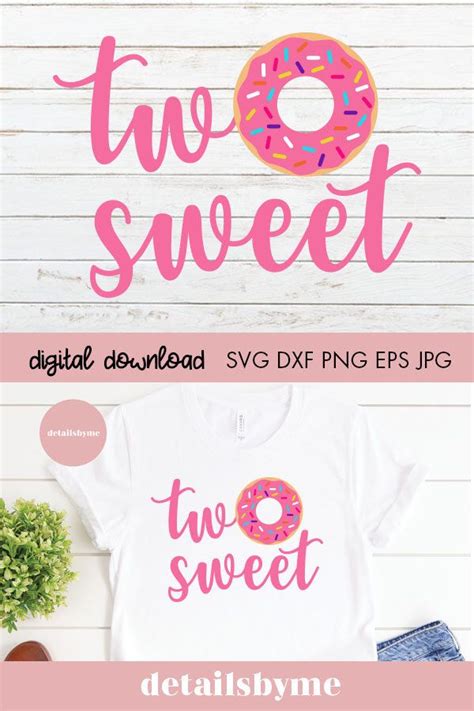 2nd Birthday Svg I M Two Sweet Free Svg Files Artofit