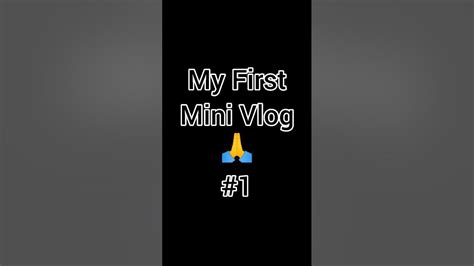 My First Mini Vlog 🥰 ☺️☝️☝️shorts Vlog 1 Youtube