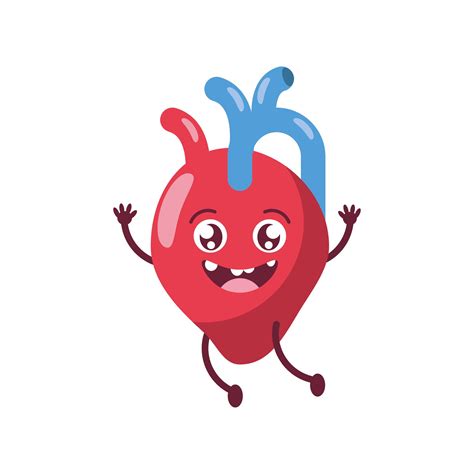 Cute Heart Organ 3724792 Vector Art At Vecteezy