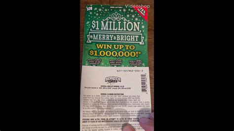 Win All Claimer 1 Million Merry And Bright Big Winner Ohio