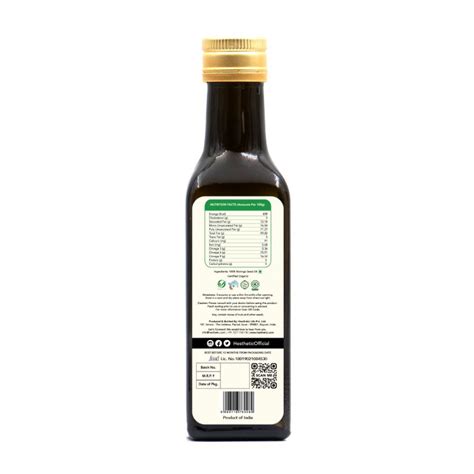 Buy Organic Virgin Cold Pressed Moringa Seed Oil From The Brand Hesthetic On Orgenik