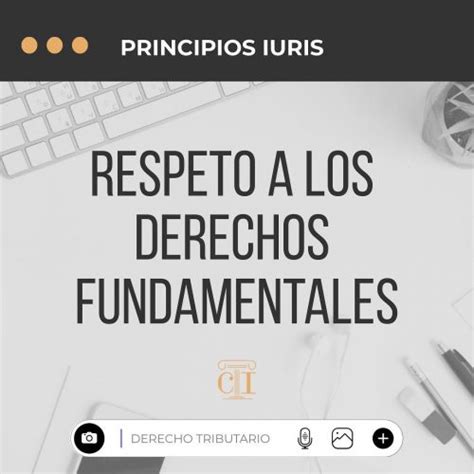 Principios Iuris Respeto A Los Derechos Fundamentales Asociaci N