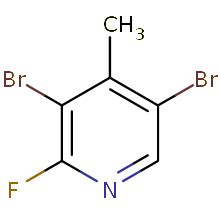 现货供应ChemShuttle3 5 dibromo 2 fluoro 4 methylpyridine 纯度 95