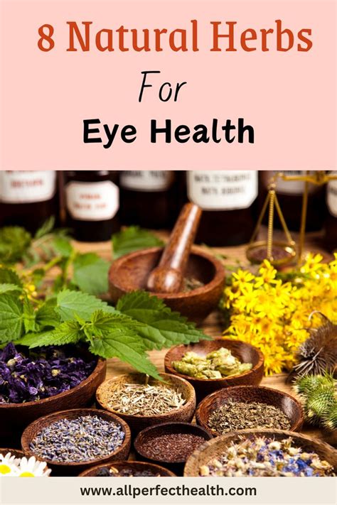 8 Natural Herbs For Eye Health Eye Health Food Herbs For Health Eye Health Remedies