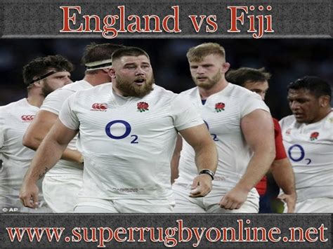 Live Stream England vs Fiji Rugby World Cup