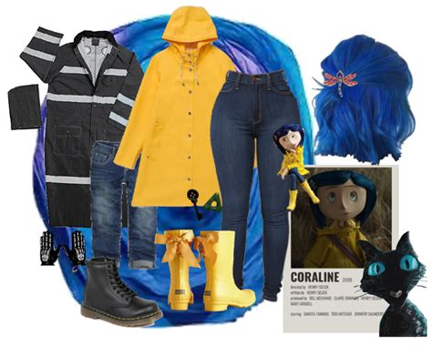 Coraline & Wybie Outfit | ShopLook | Cosplay outfits, Halloween outfits, Outfits