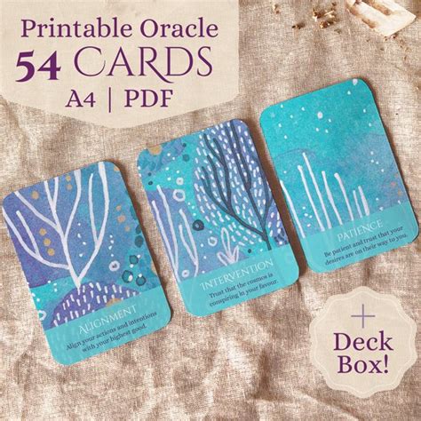 Printable Oracle Darkwood Dreaming Bright Witch