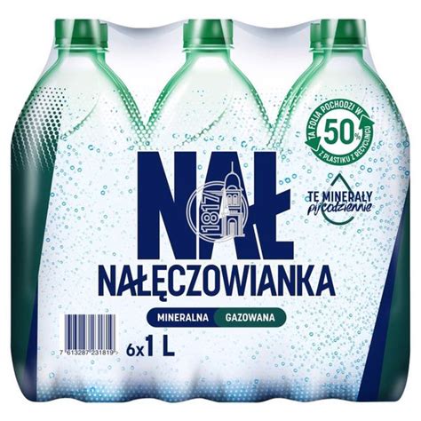 Na Czowianka Naturalna Woda Mineralna Gazowana L X Sztuk Arena Pl