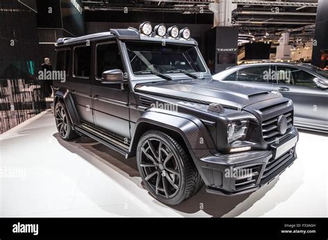 Mansory Mercedes Benz G Class At The Iaa 2015 Stock Photo Alamy