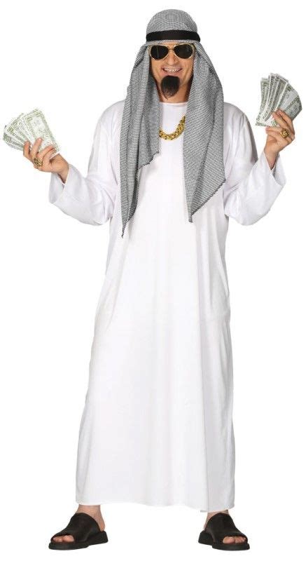 Men S Arabian Sheik Around The World Fancy Dress Costume