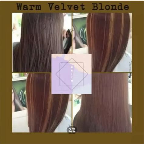 BREMOD 6 7 WARM VELVET BLONDE Hair Colorant With Oxidiser Set Lazada PH