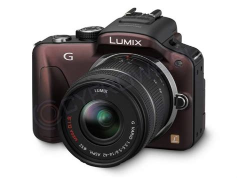 PANASONIC LUMIX DMC G3 OB 14 42 BRąZOWY Aparaty cyfrowe Foto