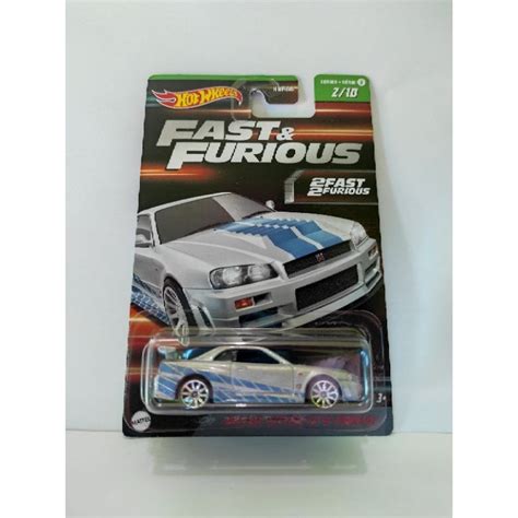 Jual Hot Wheels Nissan Skyline Gt R Bnr Fast Furious Shopee Indonesia