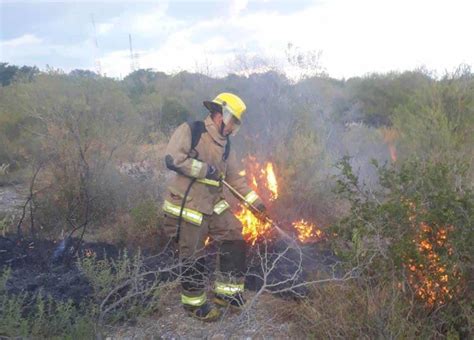 Alarma incendio en baldío