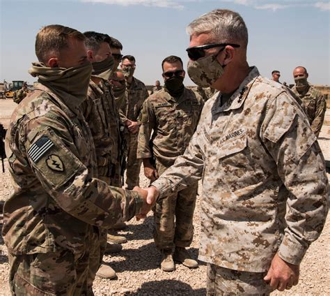 centcom command team visits syria operation inherent resolve releases
