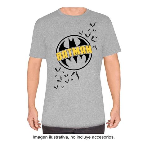 Playera Batman Talla Cuello Redondo Manga Corta Dise O Estampado