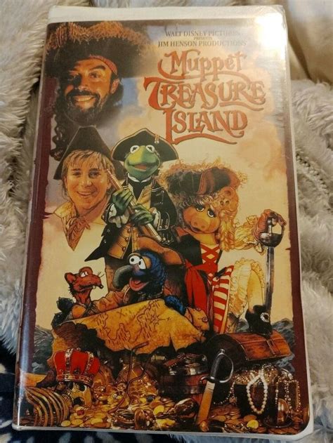 Muppet Treasure Island Vhs 1996 Treasure Island Muppets Movies