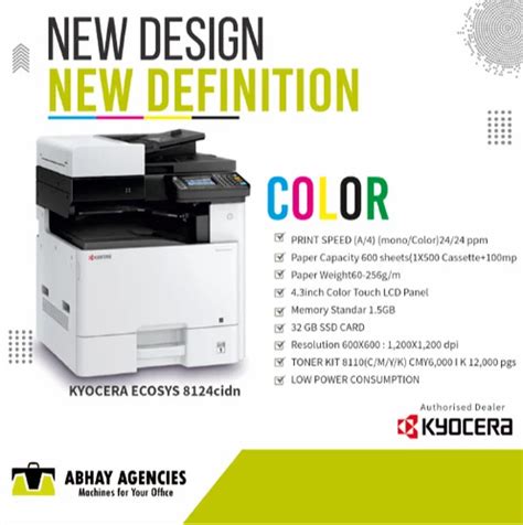 Laser Kyocera Ecosys M8124cidn at Rs 99000 in Surat | ID: 2852702170030