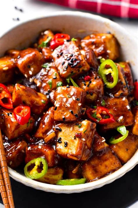 Szechuan Tofu - The Conscious Plant Kitchen