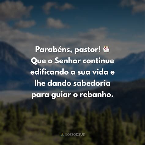 Frases De Anivers Rio Para Pastor Que Aben Oar O A Vida Dele