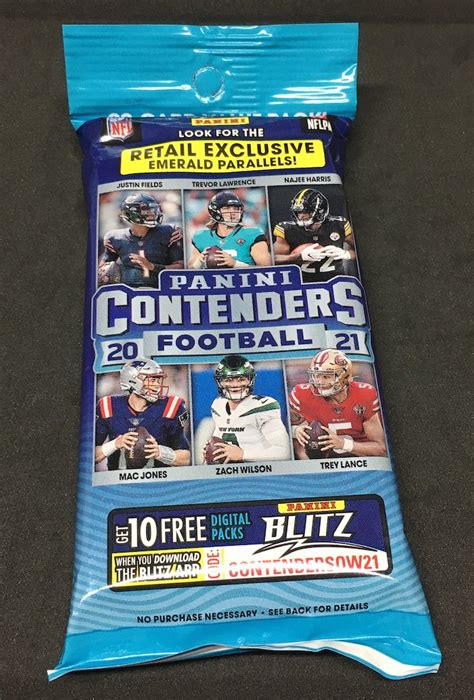 Buzz Break Panini Contenders Nfl Jumbo Pack Blowout Buzz