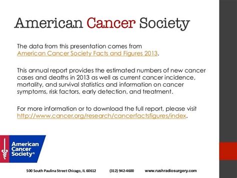 The American Cancer Society Mission Statement Cancerwalls