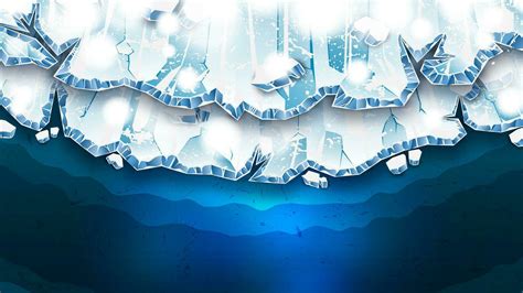 Iceberg Underwater Background Vector Art, Icons, and Graphics for Free ...