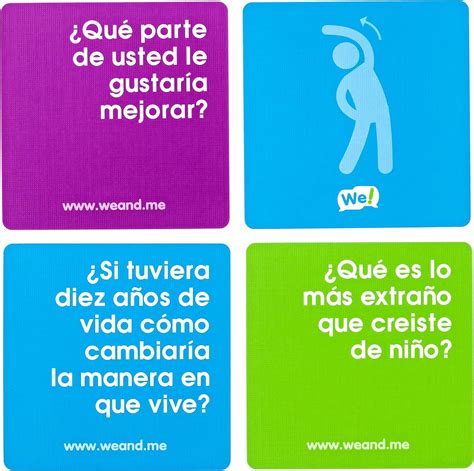 We Connect Cards Preguntas Para Romper El Hielo Juegos Para Generar