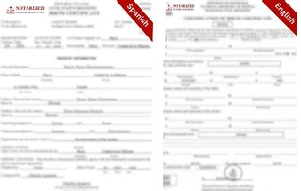 Notarized Translation Service For Birth Certificates Singapore