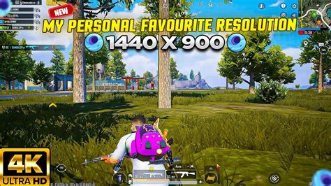 1440 X 900 GAMELOOP BEST RESOLUTION 2k HDR 90 FPS PUBG MOBILE