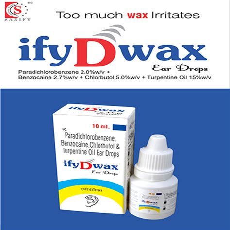 IFYDWAX Ear Drops SANIFY HEALTHCARE PVT LTD