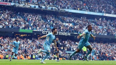 Manchester City Sacr Champion Dangleterre Apr S Une Grosse Frayeur