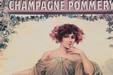 Offset Lithograph Poster Champagne Pommery Ebth