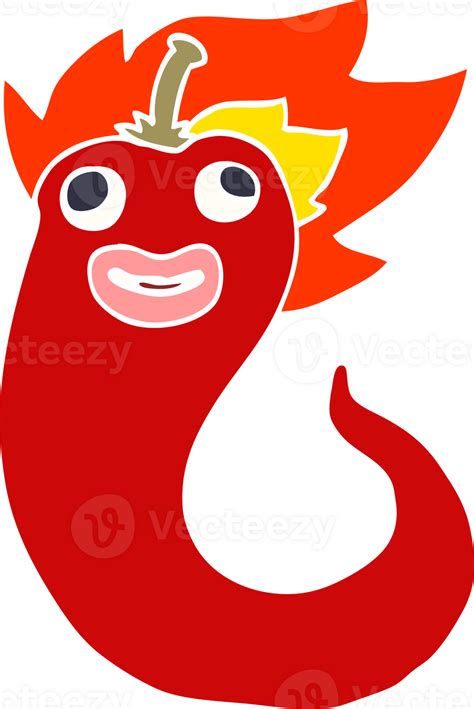 Cartoon Doodle Hot Chilly 40352453 PNG