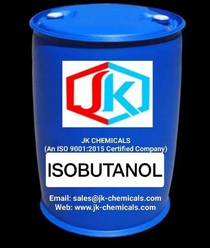 Industrial Grade Iso Butanol Chemical Litres Drum At