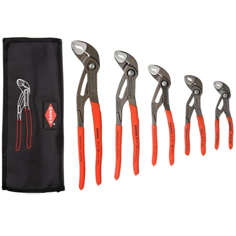 Knipex Jeu De 5 Pinces Multiprise COBRA 00 19 55 S5