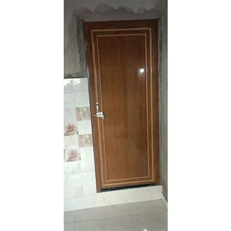 Brown Bathroom Fibre Door At Best Price In Patna Maa Ambe Aluminium