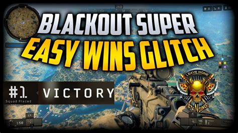 Black Ops Blackout Glitch Super Easy Win Glitch All Consoles Youtube