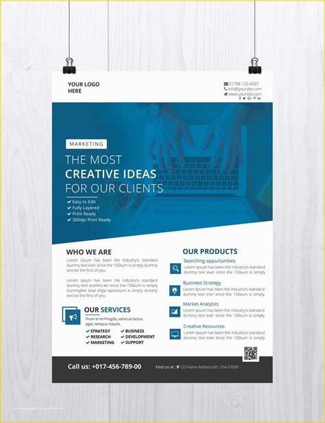 Free Psd Business Flyer Templates Of Creative Business Download Free ...