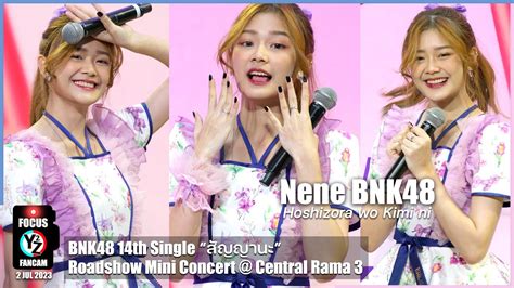 Nene Bnk Fancam Hoshizora Wo Kimi Ni Bnk Th Single Roadshow