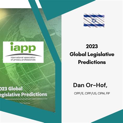 Israel Privacy 2023 - global-legislative-predictions