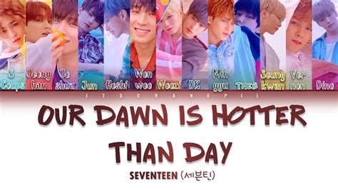 Seventeen Our Dawn Is Hotter Than Day Color