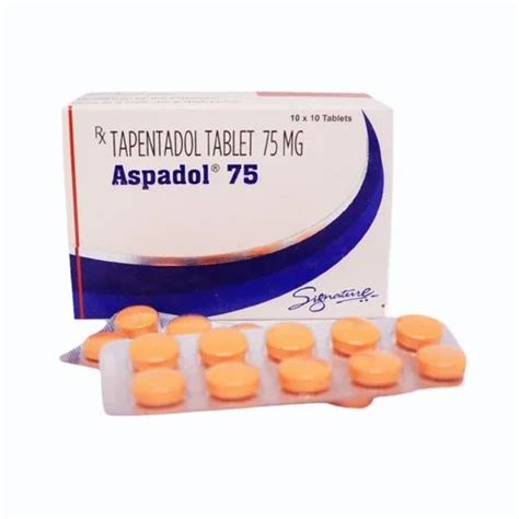 Tapentadol Tablet Aspadol Strength Mg At Rs Stripe In Nagpur